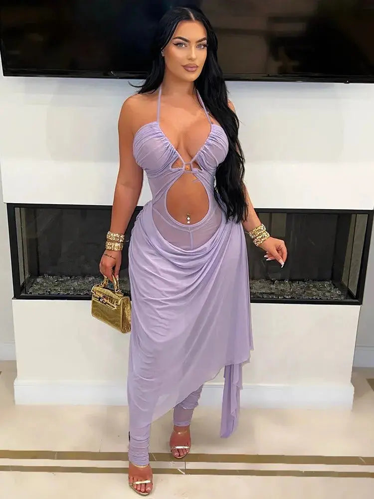 Kelsie Mesh Jumpsuit FancySticated