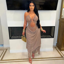 Load image into Gallery viewer, Kelsie Mesh Jumpsuit FancySticated
