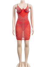 Load image into Gallery viewer, Kierra Mesh Mini Dress FancySticated
