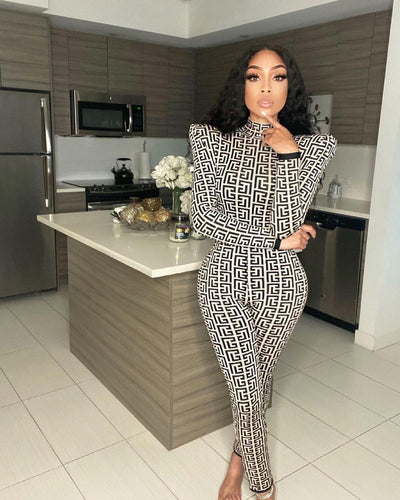 Kimberly Bandage Jumpsuit FancySticated