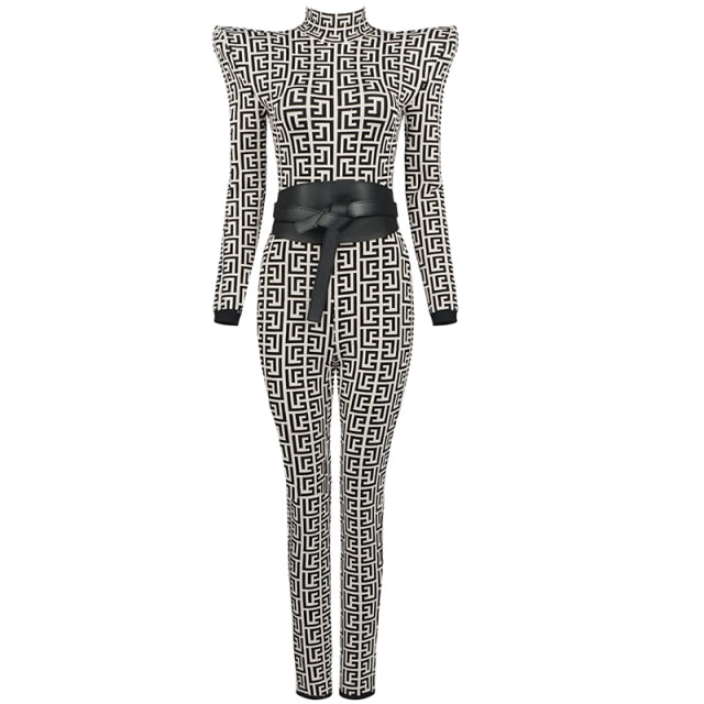 Kimberly Bandage Jumpsuit FancySticated