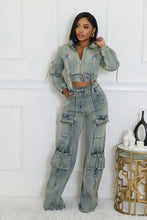 Load image into Gallery viewer, Kyle Denim Pants Set FancySticated
