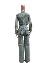 Load image into Gallery viewer, Kyle Denim Pants Set FancySticated
