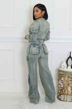 Load image into Gallery viewer, Kyle Denim Pants Set FancySticated
