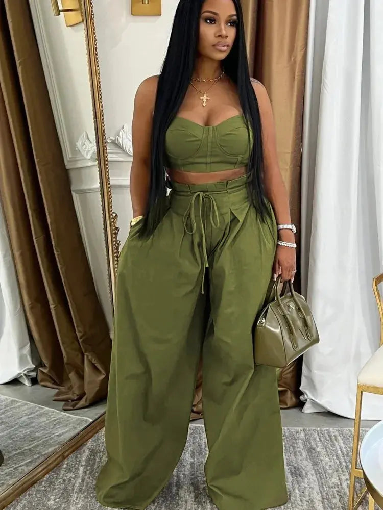 Laynie Trouser Pants Set FancySticated
