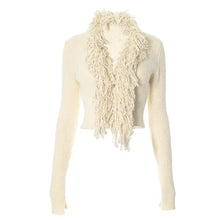 Load image into Gallery viewer, Lia Knit Cardigan Crop Sweater Coat FancySticated
