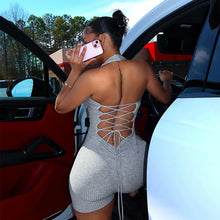 Load image into Gallery viewer, Liana Gray Romper FancySticated

