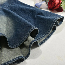 Load image into Gallery viewer, Lissa Denim Ruffled Mini Dress FancySticated
