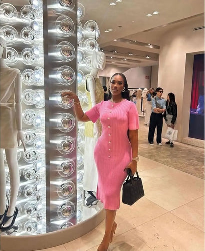 Lissa Knit Midi Dress FancySticated