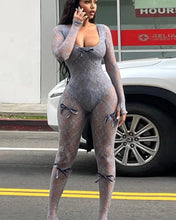 Load image into Gallery viewer, Lola Mesh Jumpsuit FancySticated
