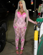 Load image into Gallery viewer, Lola Mesh Jumpsuit FancySticated
