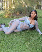 Load image into Gallery viewer, Lola Mesh Jumpsuit FancySticated

