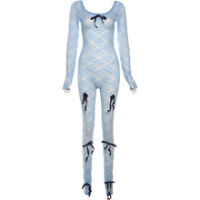 Load image into Gallery viewer, Lola Mesh Jumpsuit FancySticated
