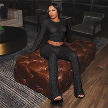 Load image into Gallery viewer, Lory Flared Pants Set FancySticated
