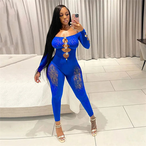Lydia Mesh Sheer Jumpsuit FancySticated