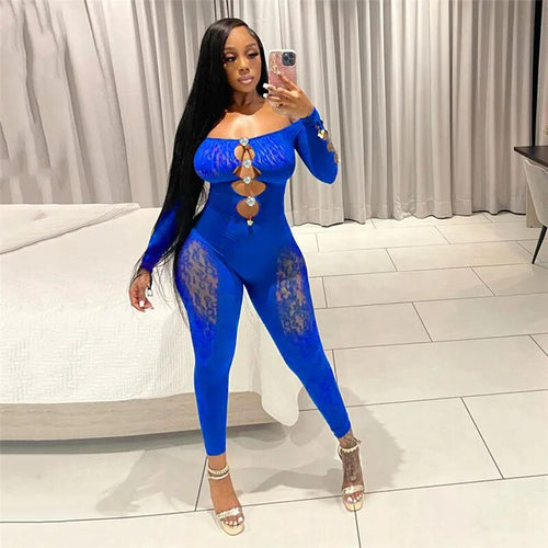 Lydia Mesh Sheer Jumpsuit FancySticated