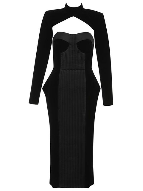 Lysa Bodycon Midi Dress FancySticated