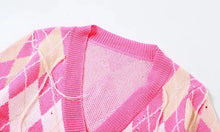 Load image into Gallery viewer, Lyssa Plaid Cardigan Short Set FancySticated

