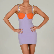 Load image into Gallery viewer, Maddie Bodycon Bandage Mini Dress FancySticated
