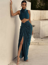 Load image into Gallery viewer, Madelaine Maxi Skirt Set FancySticated
