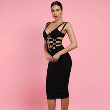 Load image into Gallery viewer, Mamacita Bandage Midi Dress FancySticated
