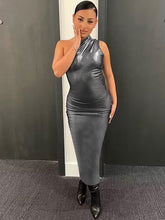 Load image into Gallery viewer, Mancy Leather Dress FancySticated

