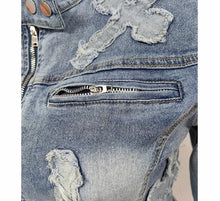 Load image into Gallery viewer, Mariah Denim Short Set FancySticated
