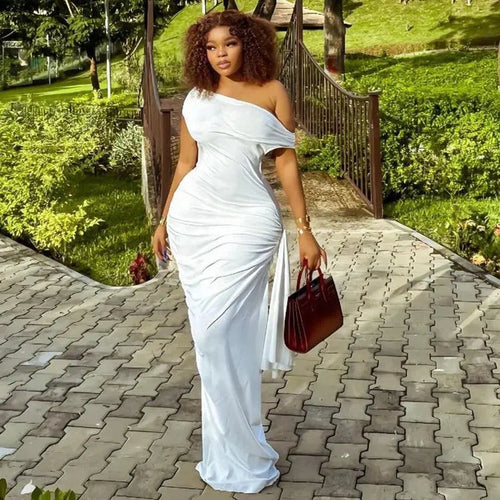 May I Pleated Maxi Dress FancySticated