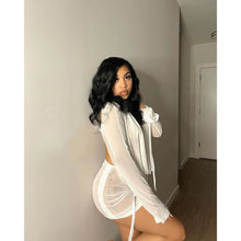 Load image into Gallery viewer, Megan Mesh Skirt Set FancySticated
