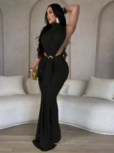 Load image into Gallery viewer, Megan Ruched Maxi Dress FancySticated
