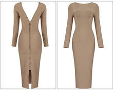 Load image into Gallery viewer, Melissa Bandage Midi Dress FancySticated
