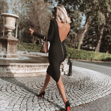 Load image into Gallery viewer, Melissa Bandage Midi Dress FancySticated
