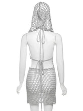 Load image into Gallery viewer, Midnight Sequins Skirt Set FancySticated
