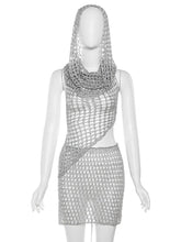 Load image into Gallery viewer, Midnight Sequins Skirt Set FancySticated
