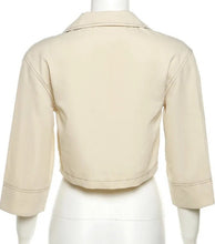 Load image into Gallery viewer, Midriff Crop Top Jacket FancySticated
