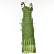 Load image into Gallery viewer, Monika Ruched Maxi Dress FancySticated

