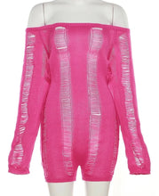 Load image into Gallery viewer, Morgan Knit Romper FancySticated
