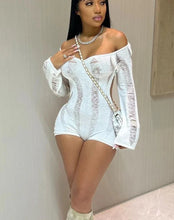 Load image into Gallery viewer, Morgan Knit Romper FancySticated
