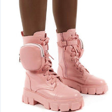 Load image into Gallery viewer, Motor Sport Lace Up Boots FancySticated
