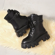 Load image into Gallery viewer, Motor Sport Lace Up Boots FancySticated
