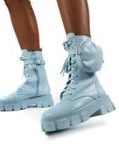 Load image into Gallery viewer, Motor Sport Lace Up Boots FancySticated
