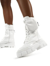 Load image into Gallery viewer, Motor Sport Lace Up Boots FancySticated
