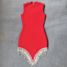 Load image into Gallery viewer, My Heart Tassel Bandage Dress FancySticated
