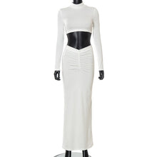 Load image into Gallery viewer, Nadine Ruched Maxi Skirt Set FancySticated
