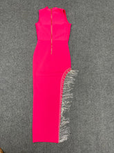 Load image into Gallery viewer, Naila Tassel Bandage Dress FancySticated
