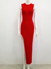 Load image into Gallery viewer, Naila Tassel Bandage Dress FancySticated
