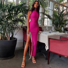 Load image into Gallery viewer, Naila Tassel Bandage Dress FancySticated
