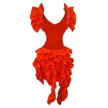 Load image into Gallery viewer, Nicole Ruffle Midi Dress FancySticated
