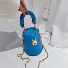 Load image into Gallery viewer, Nikka Leather Bucket Bag FancySticated
