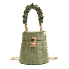 Load image into Gallery viewer, Nikka Leather Bucket Bag FancySticated
